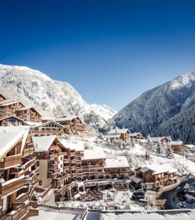 Station de Champagny en Vanoise en hiver