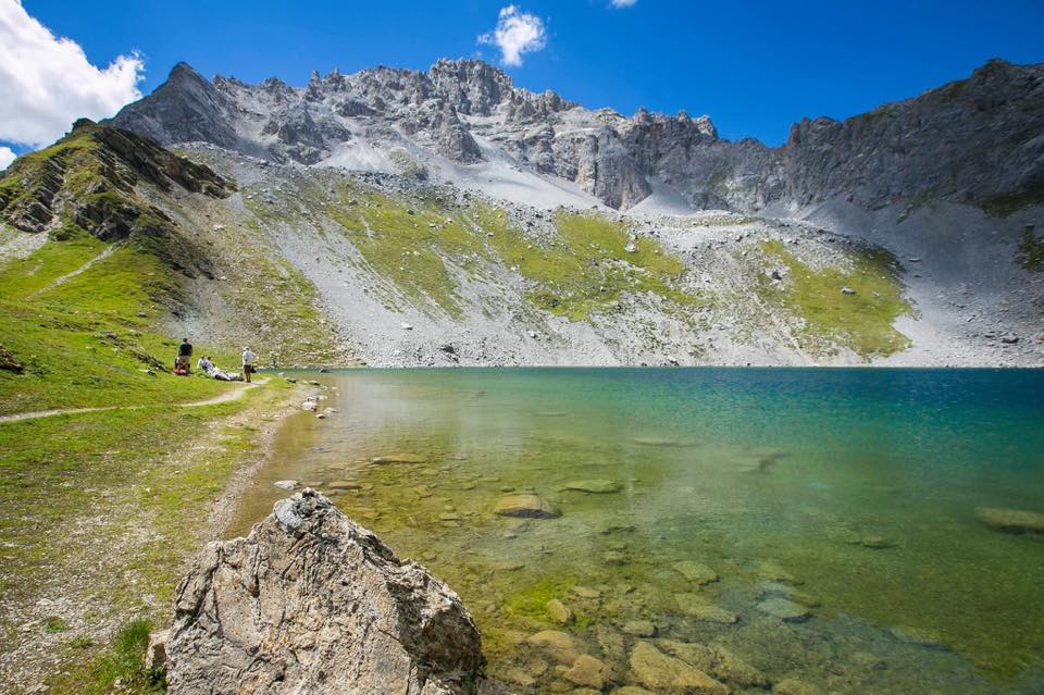 Le lac Merlet au Mottaret