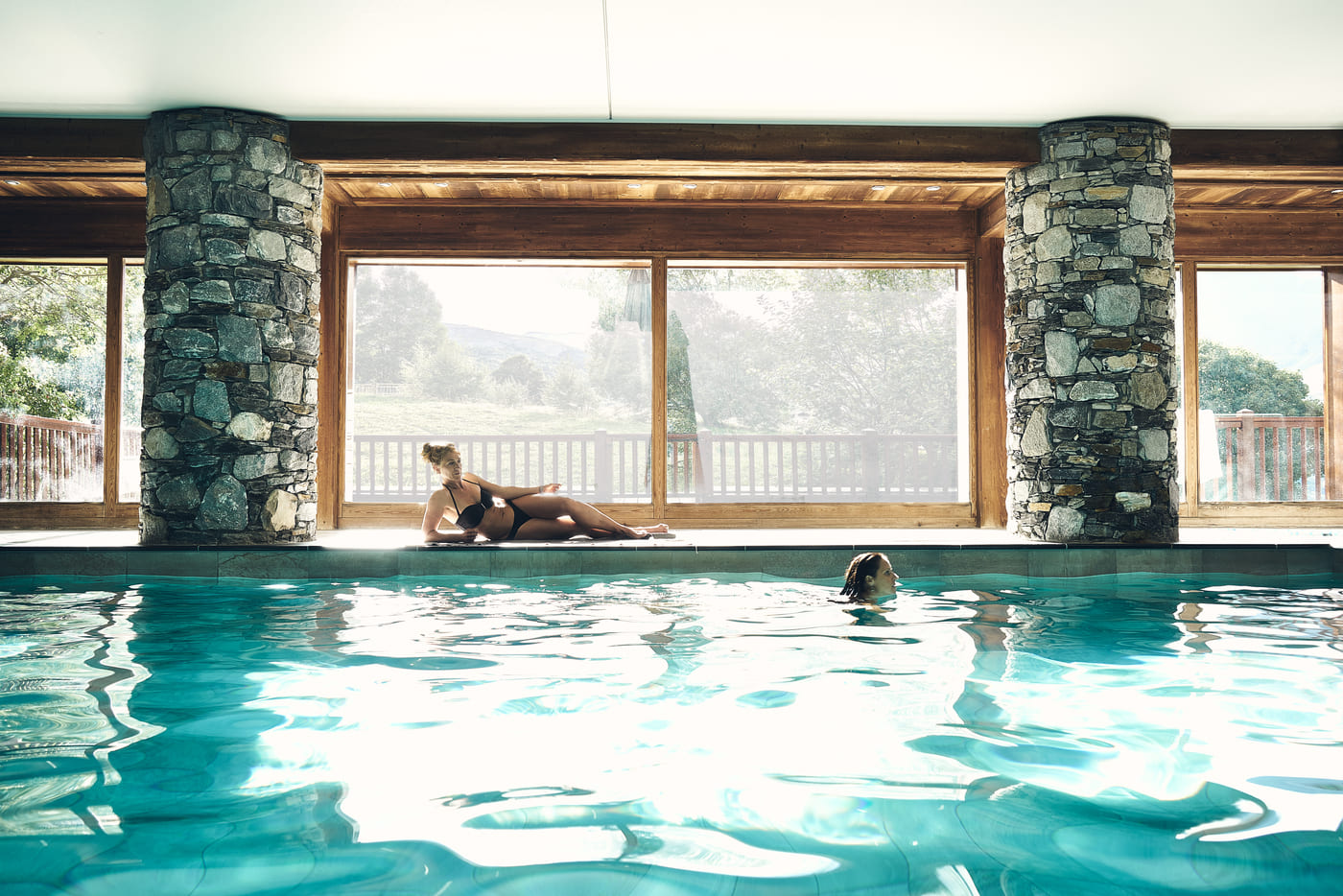 Piscine résidence Les Chalets du Gypse