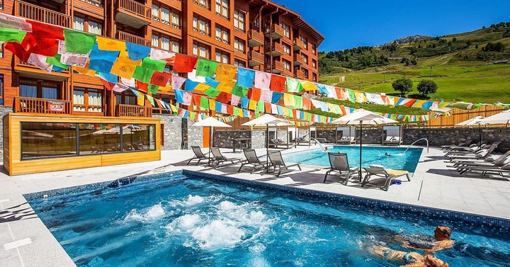 Le spa Nama Springs aux Arcs