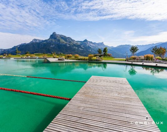 Plan d'eau biotope - Combloux